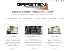 Tablet Screenshot of grastengenerators.com